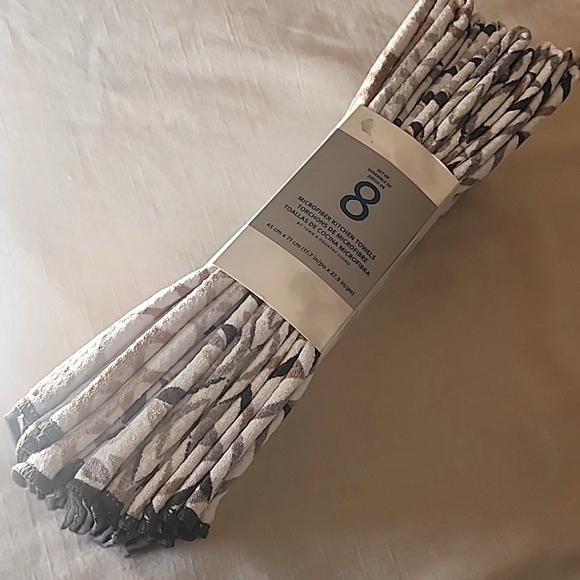 New set of 8 microfiber kitchen towels - Picture 5 of 5